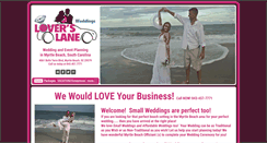 Desktop Screenshot of loverslaneweddings.com